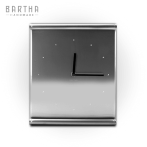 Wall Clock - Roll - Stainless Steel